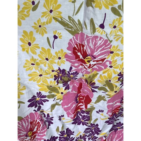 nap dress floral pink yellow purple boho - Picture 3 of 9